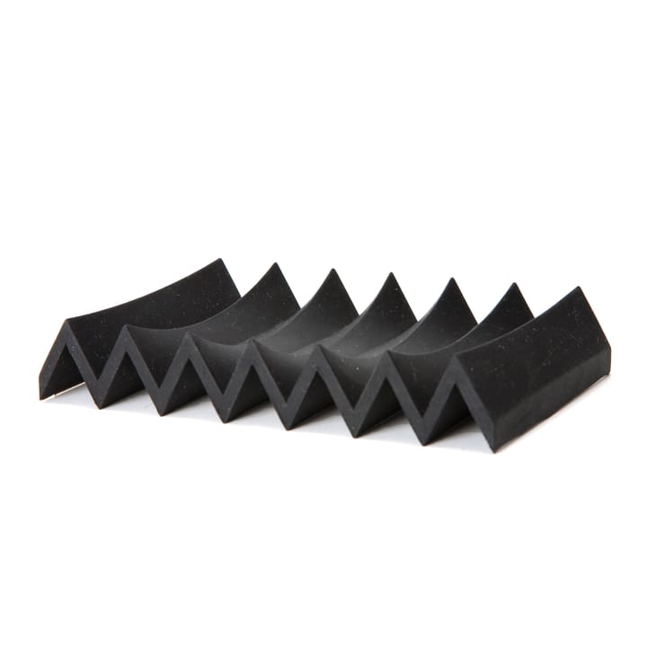 Porte-savon Zigzag - noir - Orskov