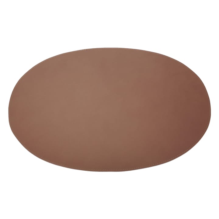 Set de table Ørskov cuir ovale - cognac - Orskov