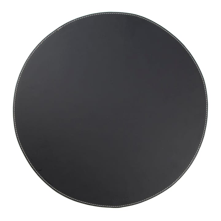 Set de table Ørskov cuir rond - noir - Orskov