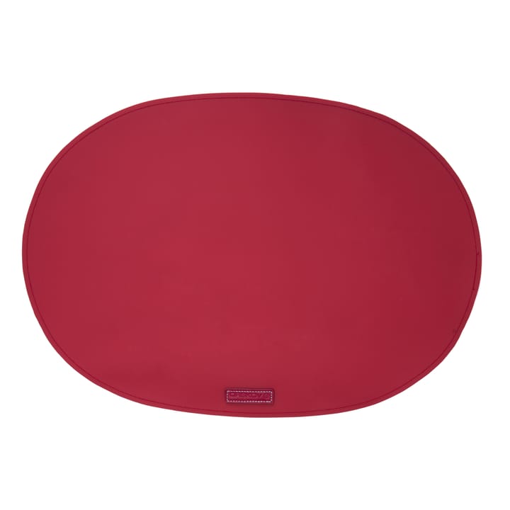Set de table Rubber oval - rouge - Orskov