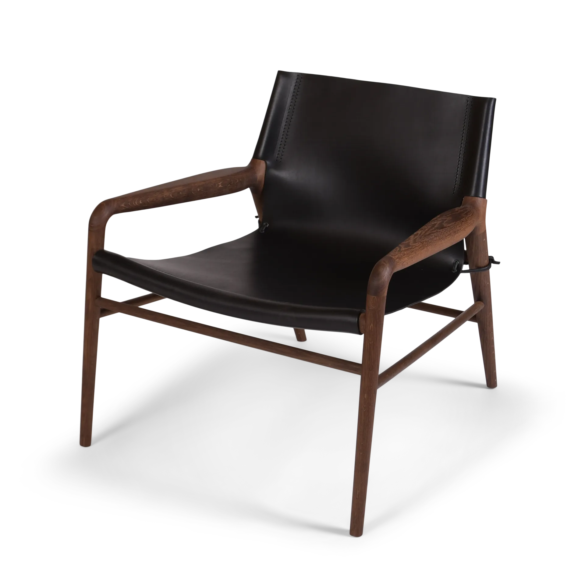 Fauteuil Rama Chair chêne fumé, Noir OX Denmarq