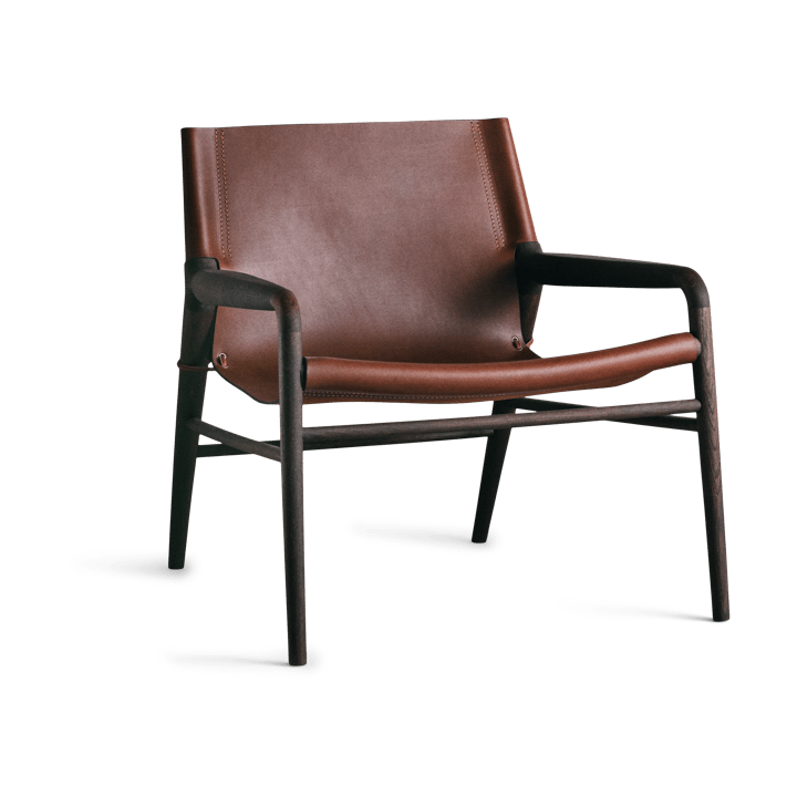 Fauteuil Rama Chair structure en chêne fum�é - Cognac - OX Denmarq