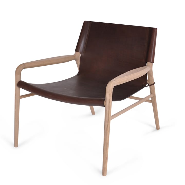 Fauteuil Rama - moka, chêne traité au savon - OX Denmarq
