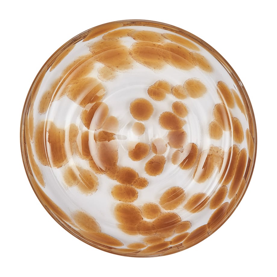 OYOY Assiette Jali o15,6 cm Amber | Design Scandinave | Assiettes à dessert | Orange