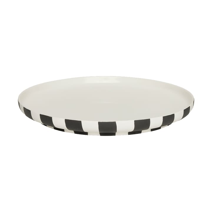 Assiette Toppu Ø26,5 cm - Black-white - OYOY