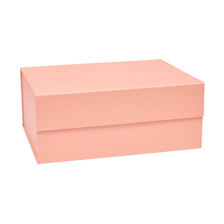 Boîte de rangement Hako A4 - Coral - OYOY