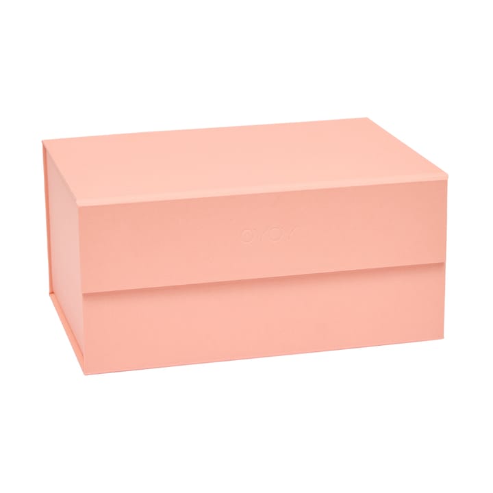 Boîte de rangement Hako A5 - Coral - OYOY