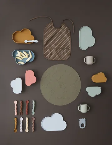 Bol à snack Chloe Cloud 9,6x14 cm - Light Rubber - OYOY