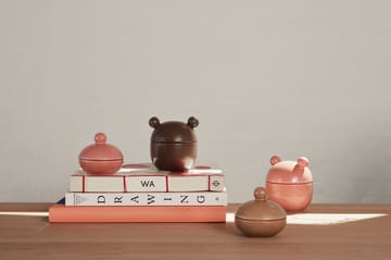 Bonbonnière haute avec couvercle Saga Ø9 cm - Choko - OYOY
