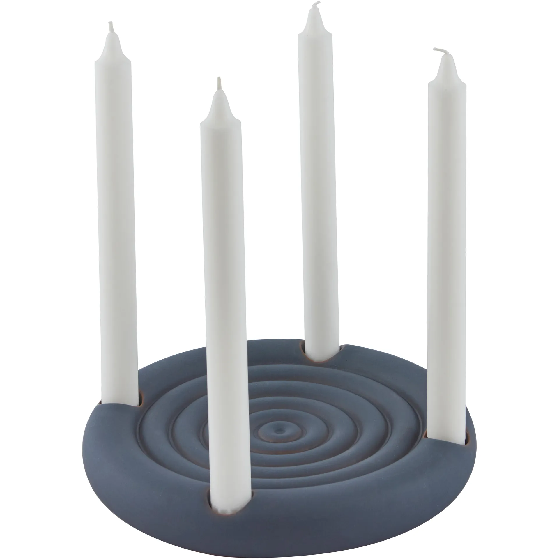 Bougeoir de l'avent Savi Ø24,5 cm, Midnight Blue OYOY