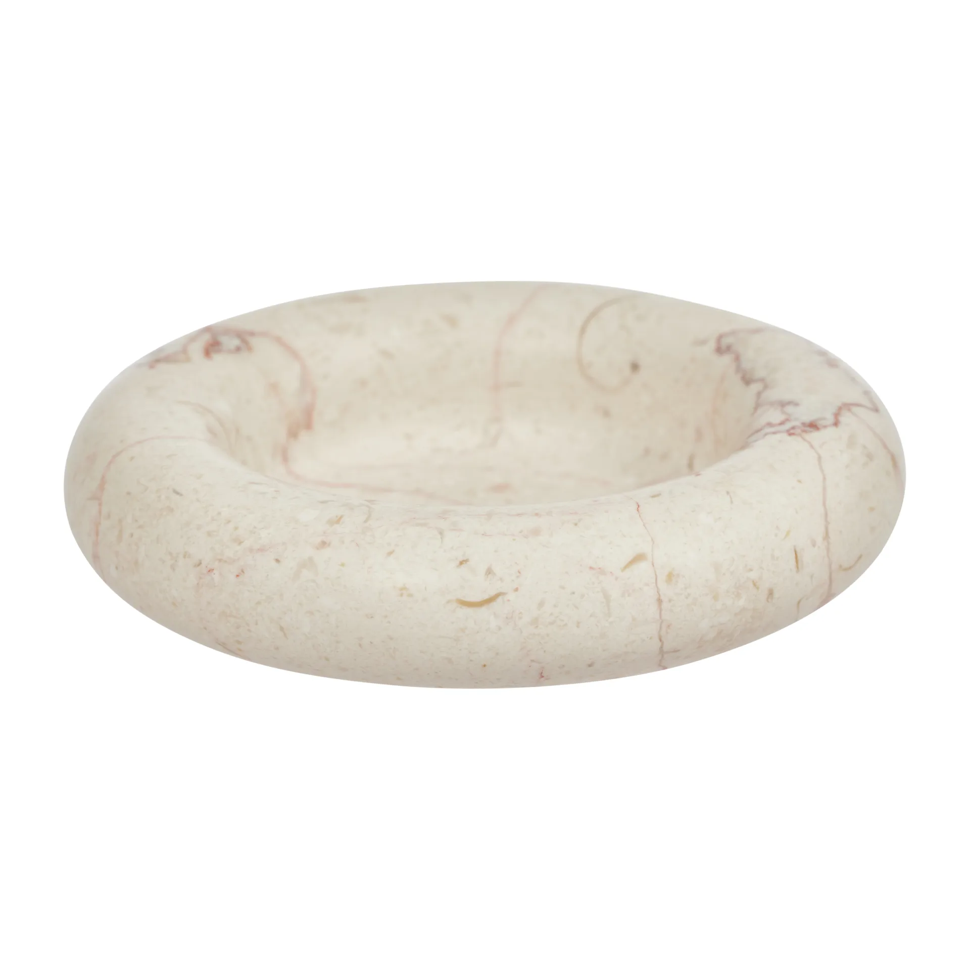 Bougeoir Savi marbre Ø13,8 cm, Offwhite OYOY