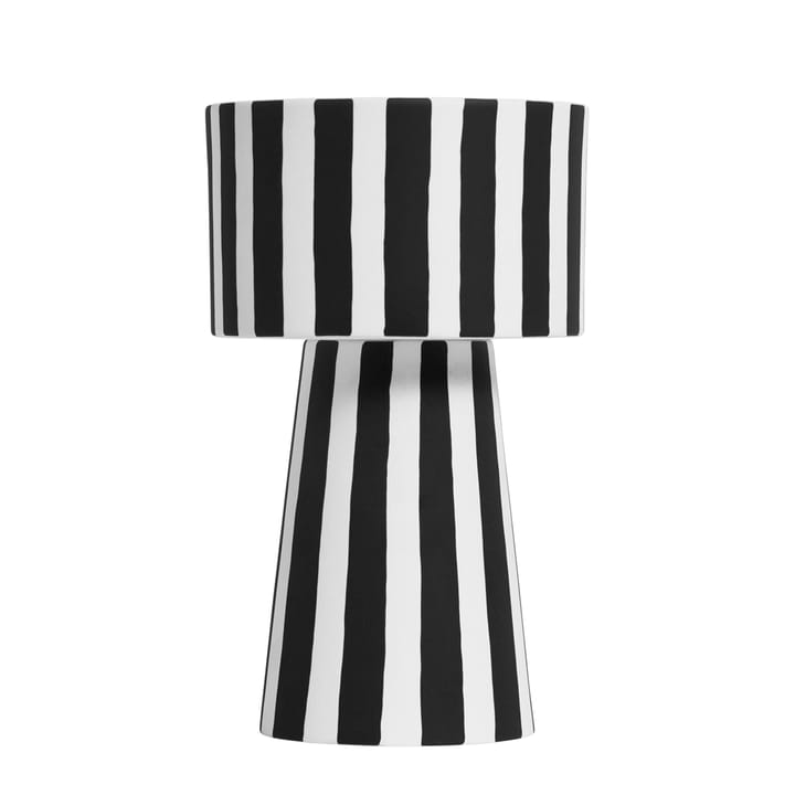 Cache-pot Toppu - noir-blanc - OYOY
