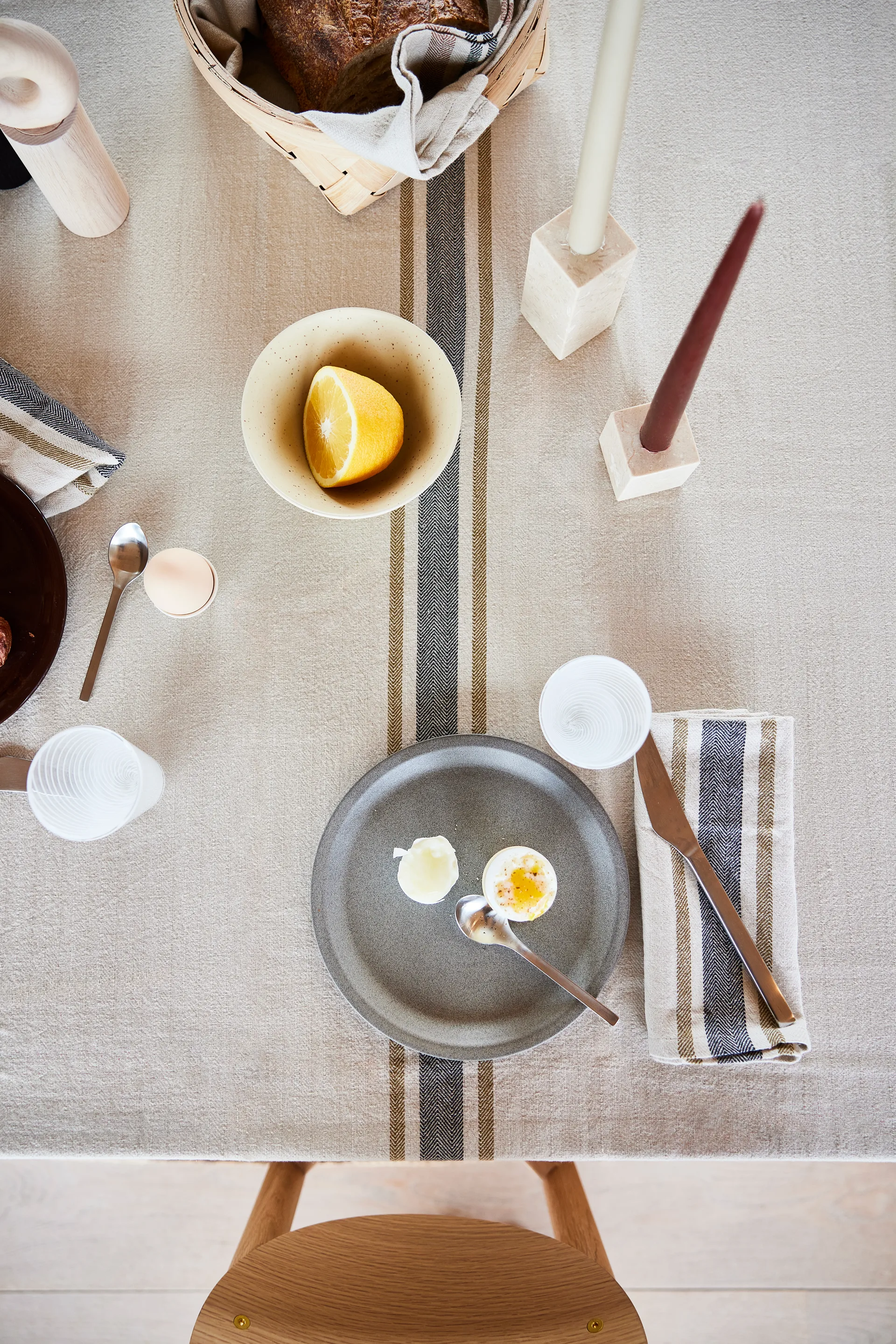 Coquetier Yuka lot de 2, Offwhite OYOY