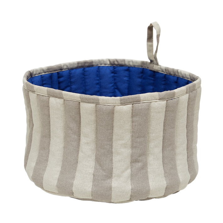 OYOY Corbeille à pain Toppu 24 cm Argile - Bleu optique