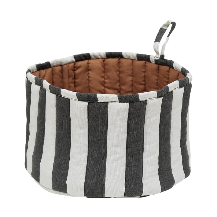 Corbeille à pain Toppu Ø24 cm - Noir-blanc-taupe - OYOY