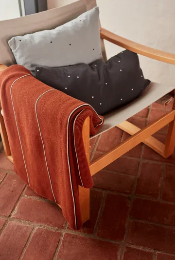 Coussin Kyoto Dot 30x60 cm - Anthracite - OYOY