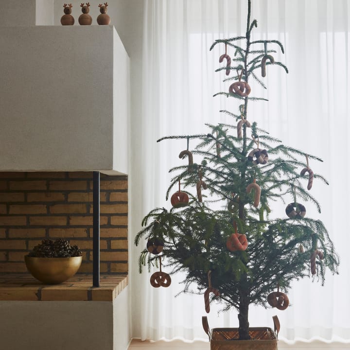 Décoration de Noël Christmas Sugar Canes Lot de 5, Multi OYOY