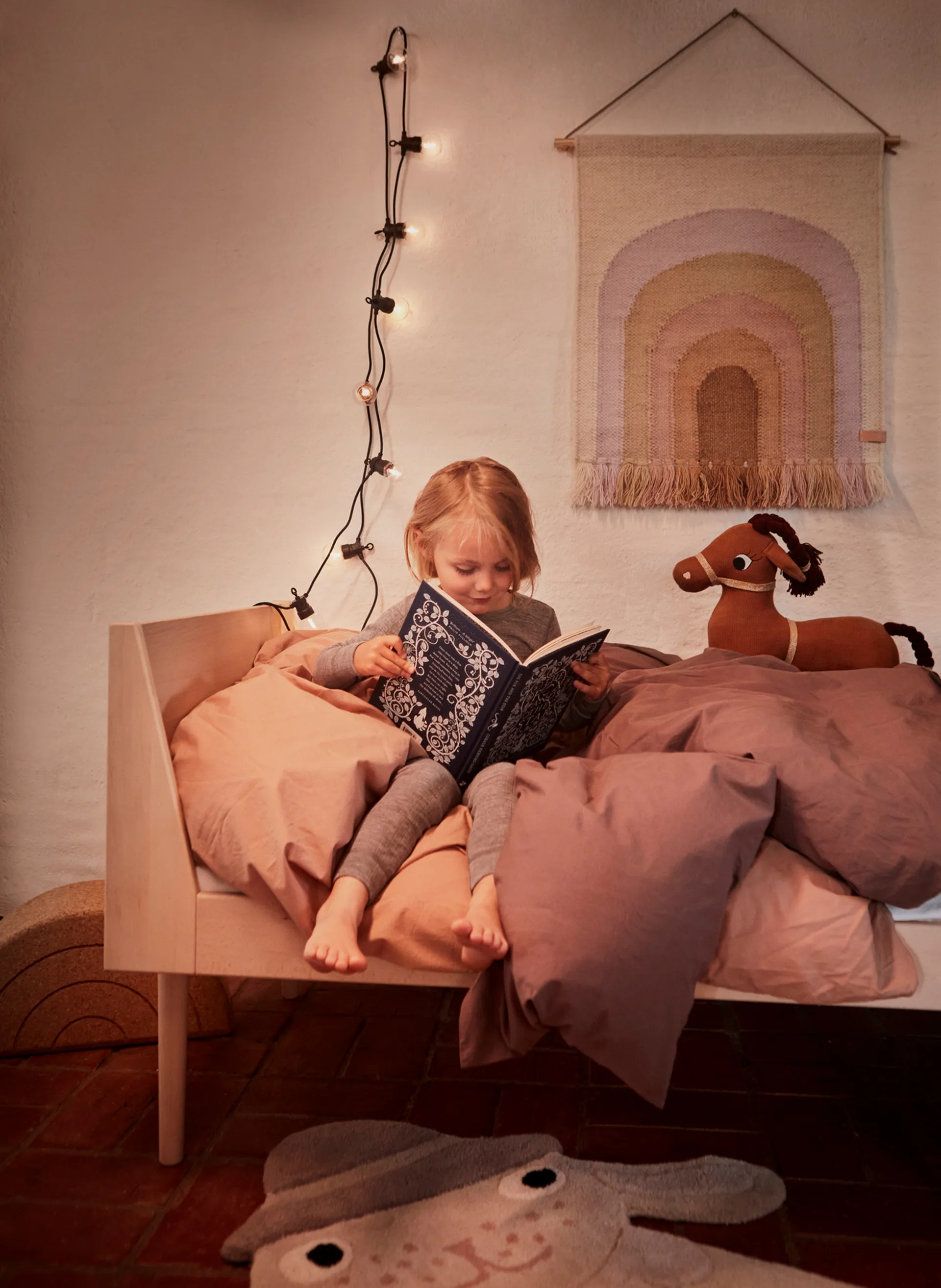 Décoration murale Follow the rainbow 55x69 cm, Lavender OYOY