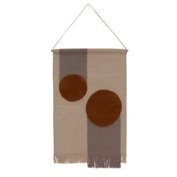 Décoration murale Kika 80x120cm - Beige-marron - OYOY
