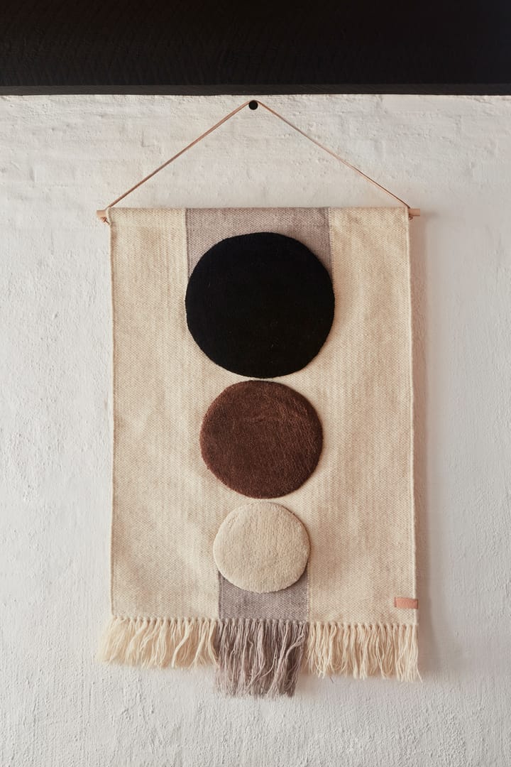 Décoration murale Maru 60x103 cm, Brown-offwhite OYOY