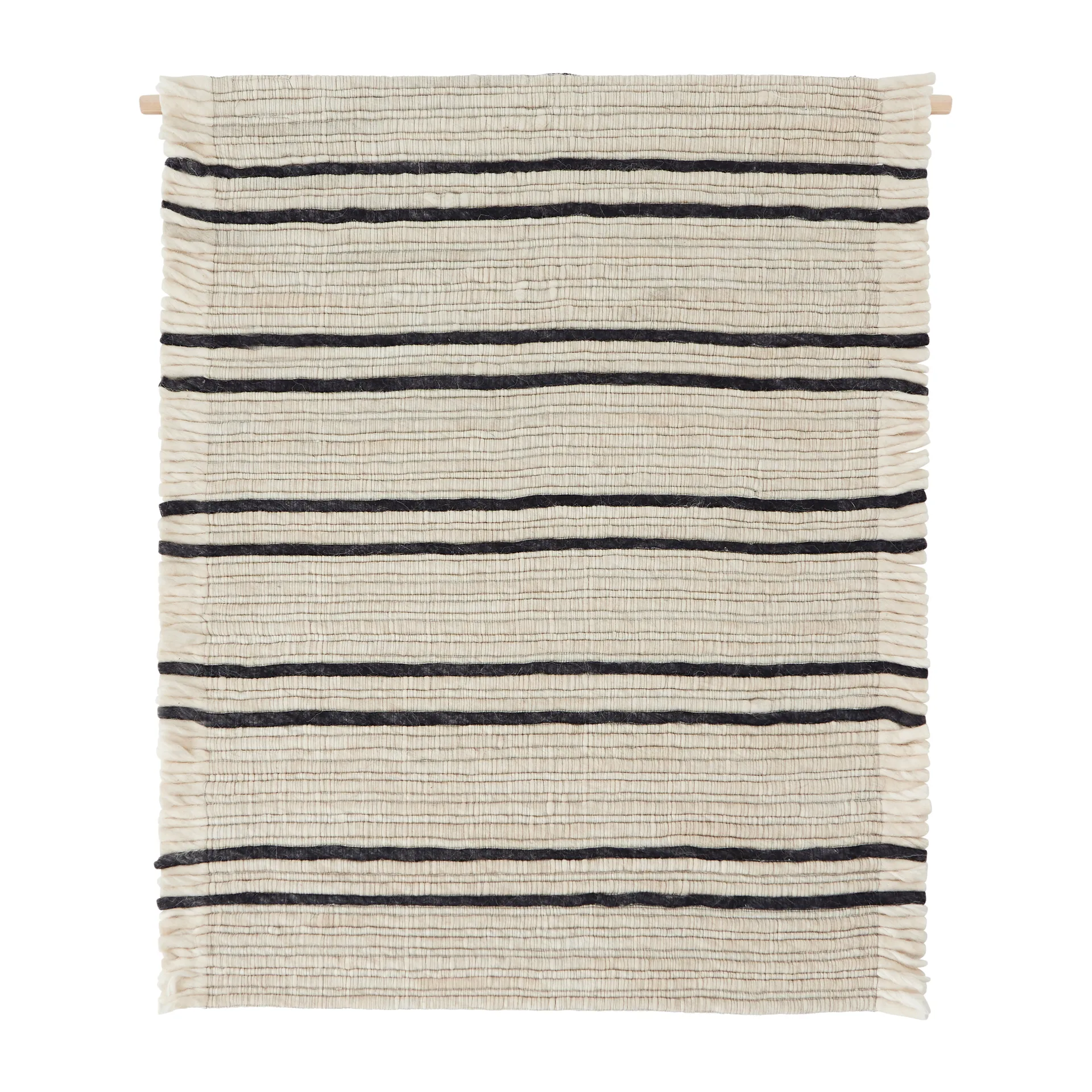 Décoration murale Putki 80x100 cm, Offwhite-black OYOY