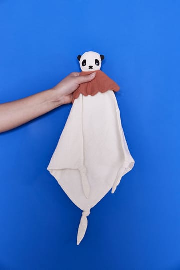 Doudou Lun Lun Panda 40x40 cm - Blanc cassé - OYOY