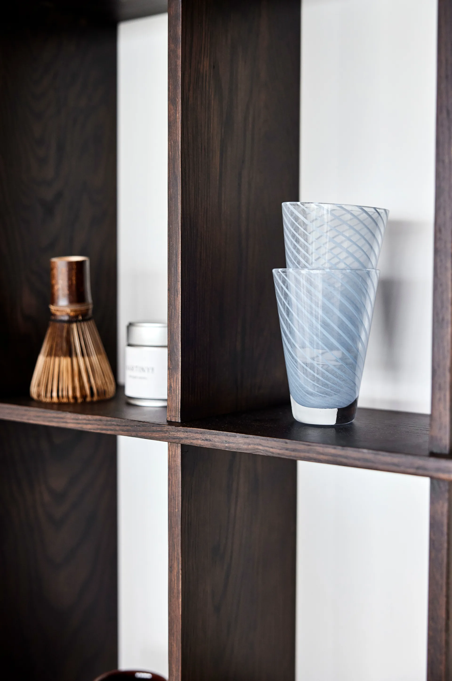 Étagère Grid grande 15x58 cm, Dark OYOY