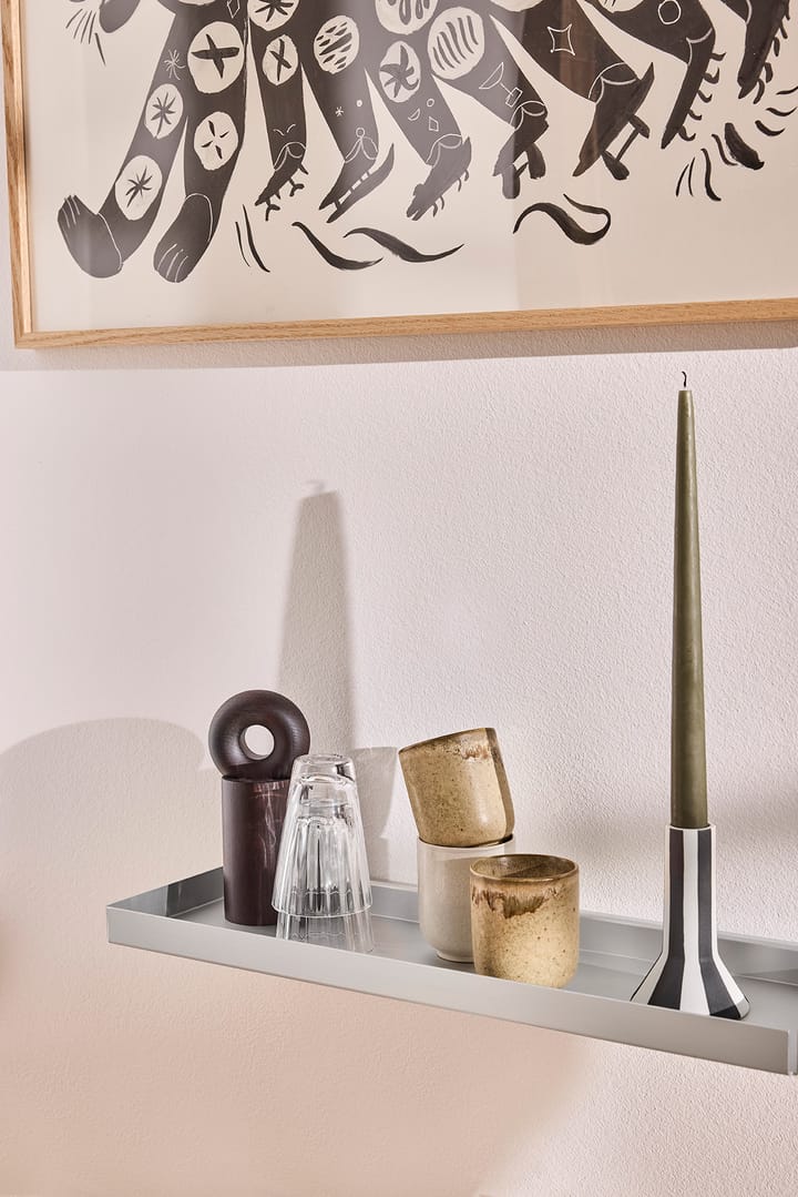 Étagère murale Bakku small 16x50 cm, Aluminium OYOY
