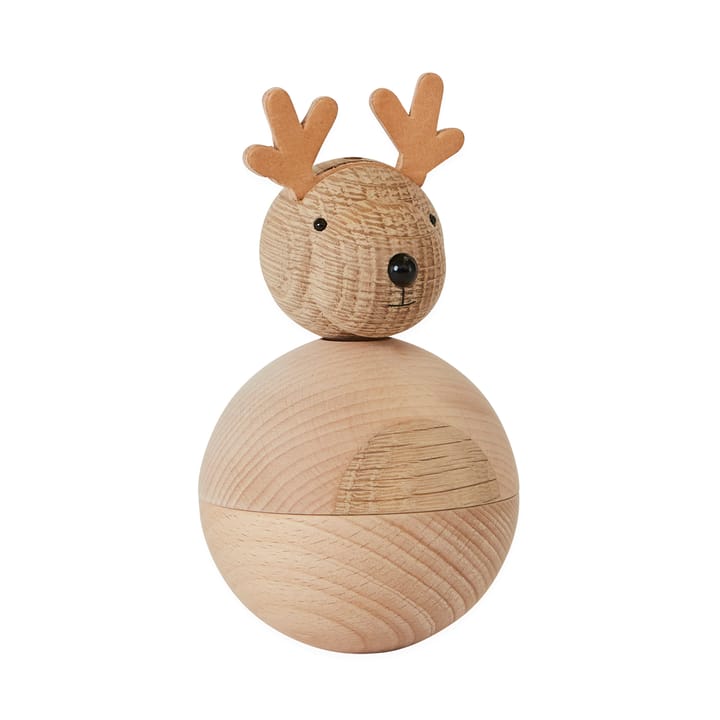 Figurine en bois Christmas Rudolf - Hêtre-chêne - OYOY