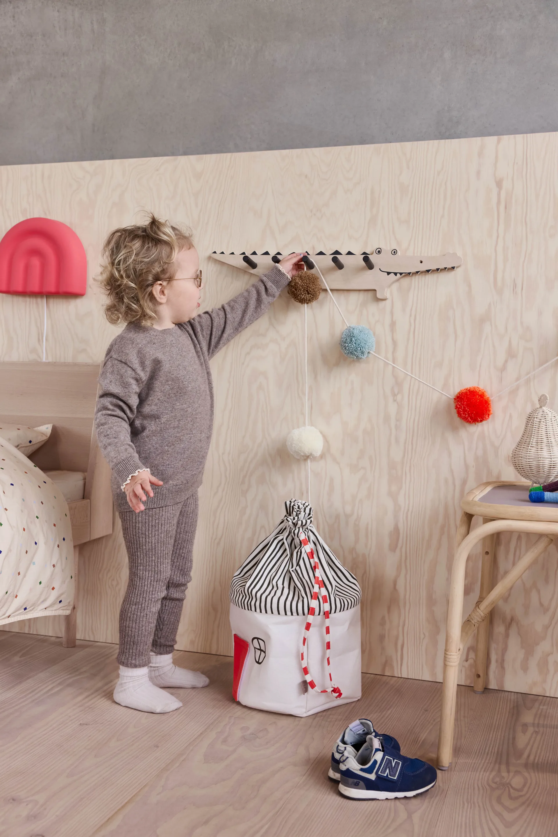 Guirlande Pom Pom 300 cm, Multi OYOY