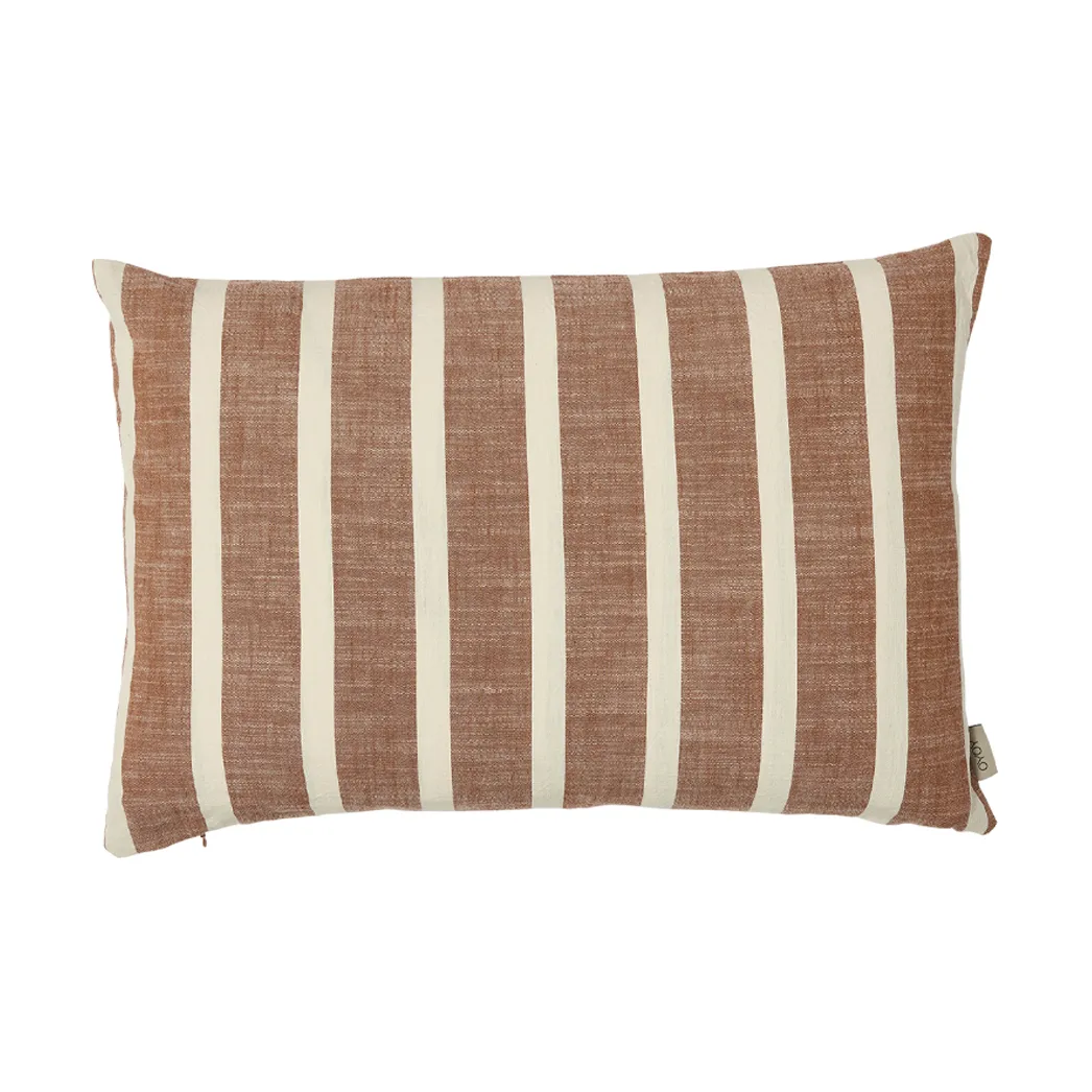 OYOY Housse de coussin Kara 40x60 cm Sienna | Design Scandinave | Housses de coussin | Marron