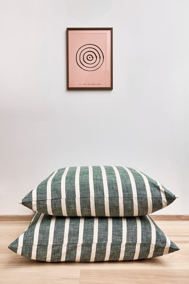 Housse de coussin Kara 78x78 cm, Green OYOY
