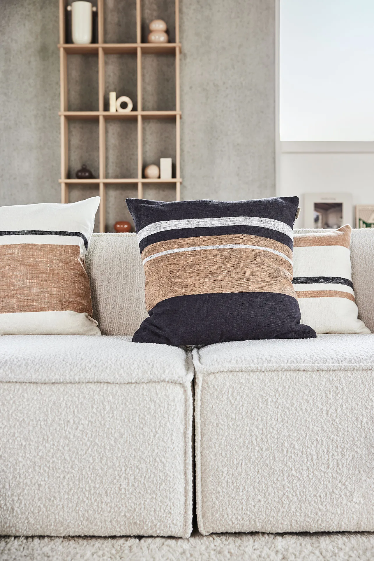 Housse de coussin Sofuto 38x58 cm, Blanc cassé OYOY