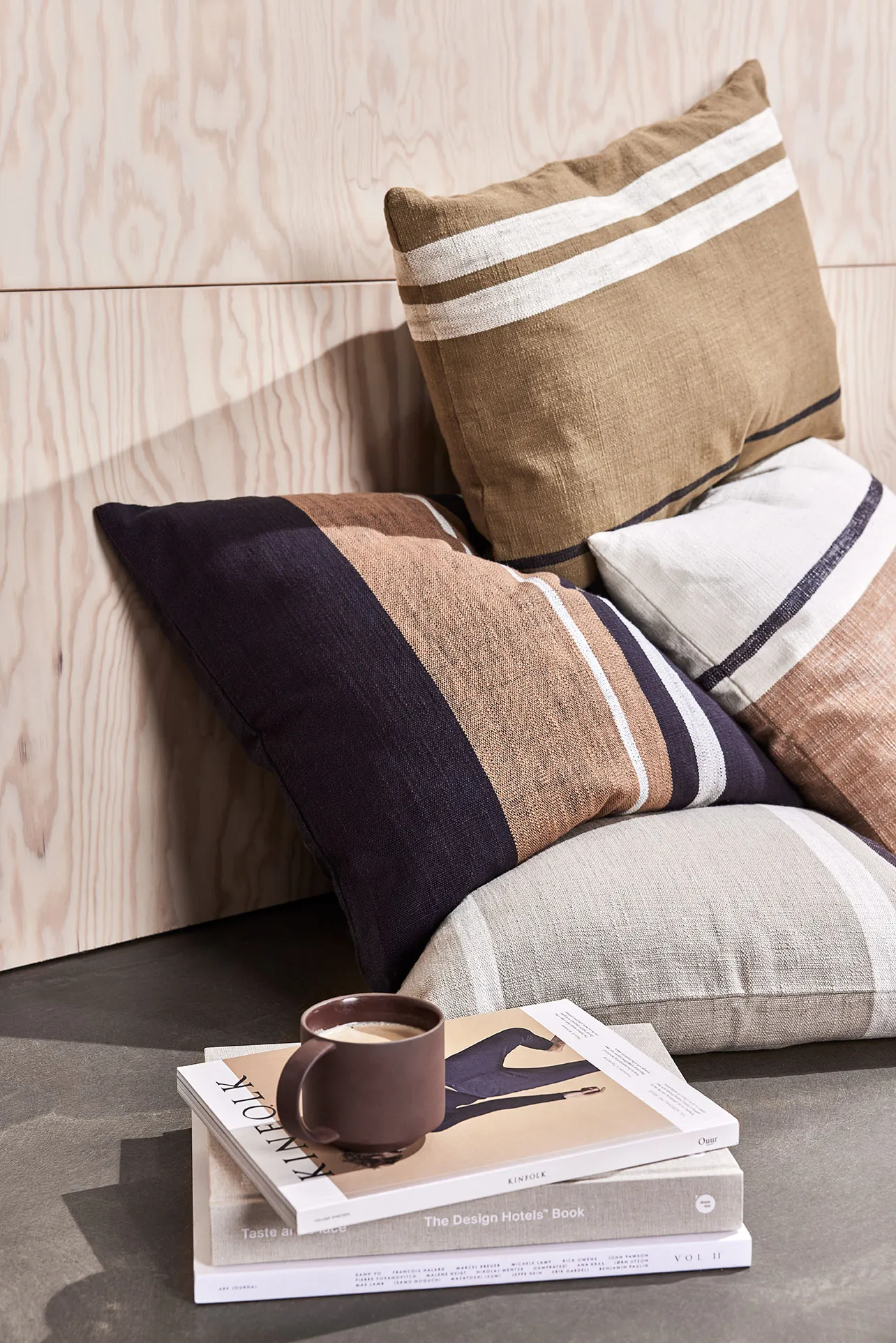 Housse de coussin Sofuto 48x48 cm, Anthracite OYOY