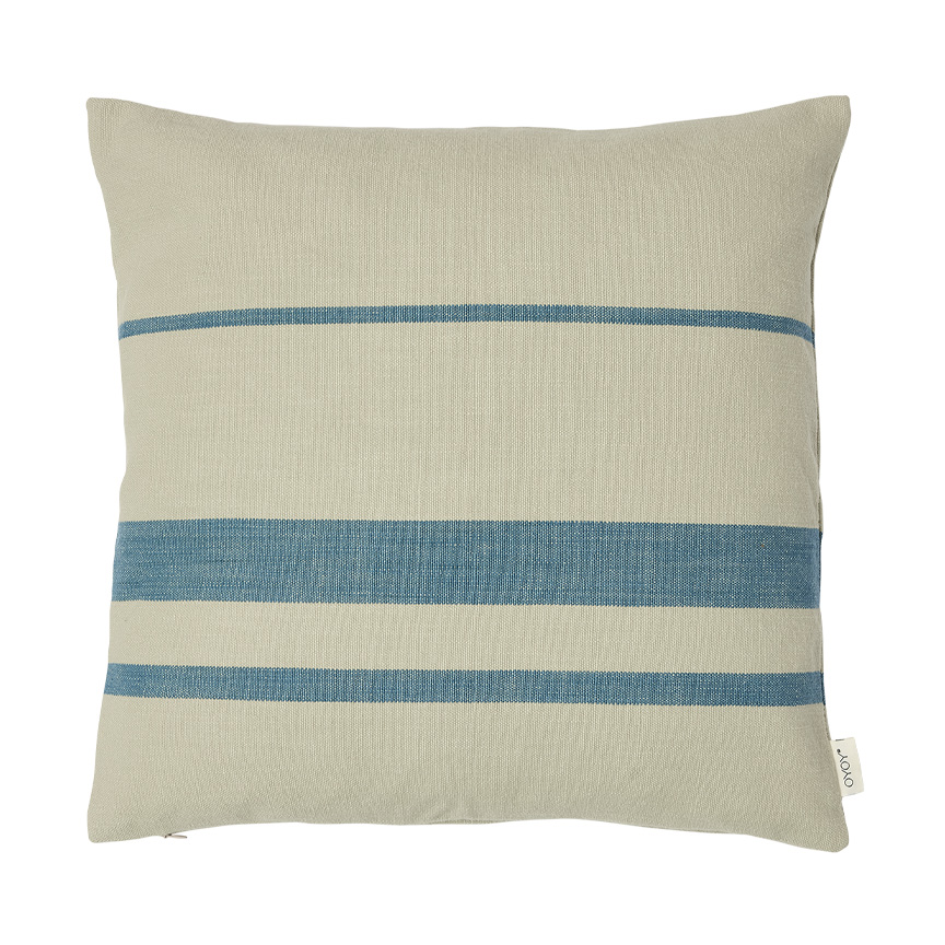 OYOY Housse de coussin Sofuto 50x50 cm Blue-clay | Design Scandinave | Housses de coussin | Bleu