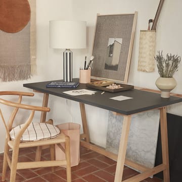 Lampe de table Toppu 57 cm - Off white-anthracite - OYOY