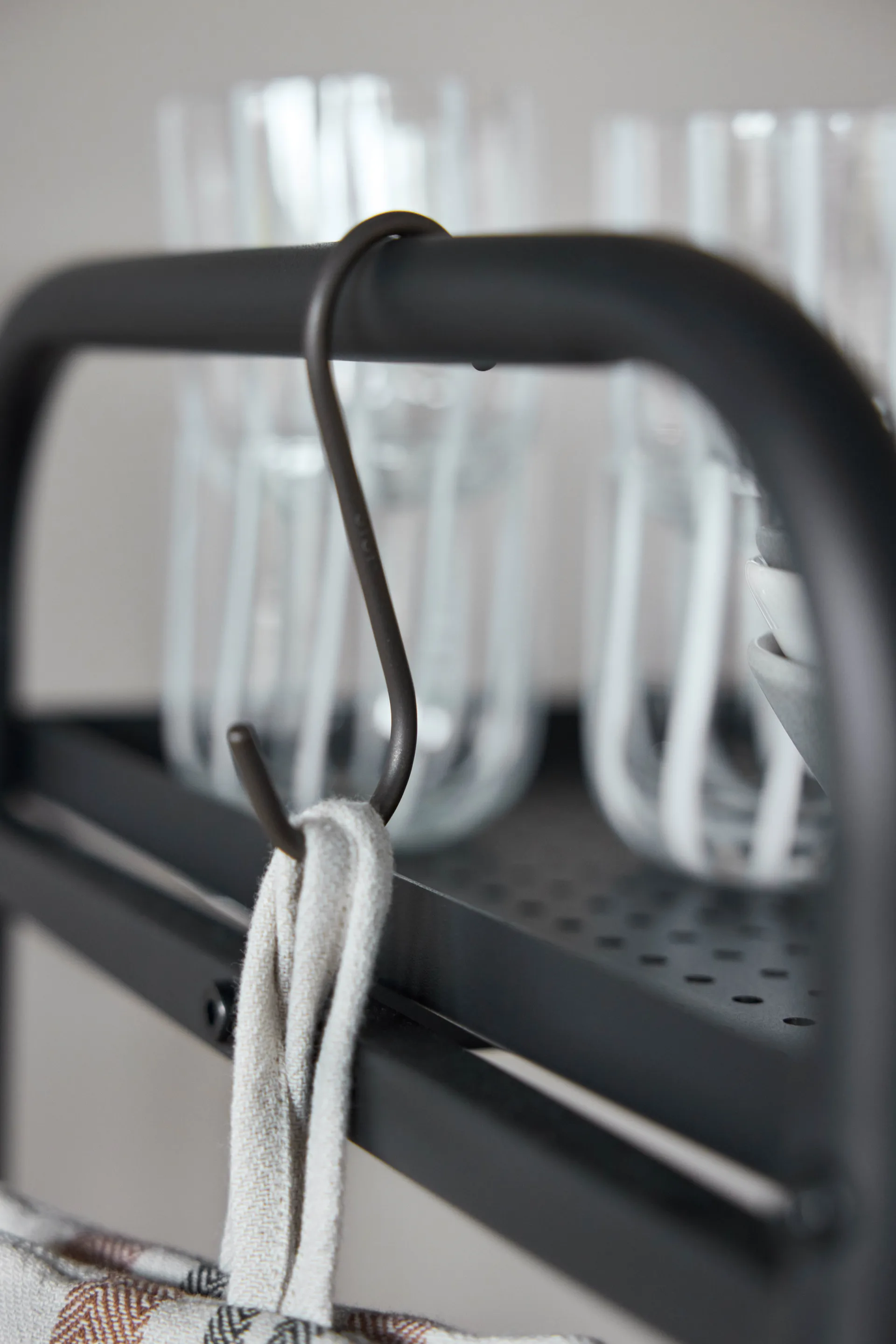 Maniques en lin, lot de 2, Caramel OYOY