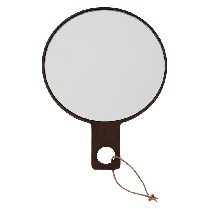 Miroir de main Ping pong - Frêne foncé - OYOY