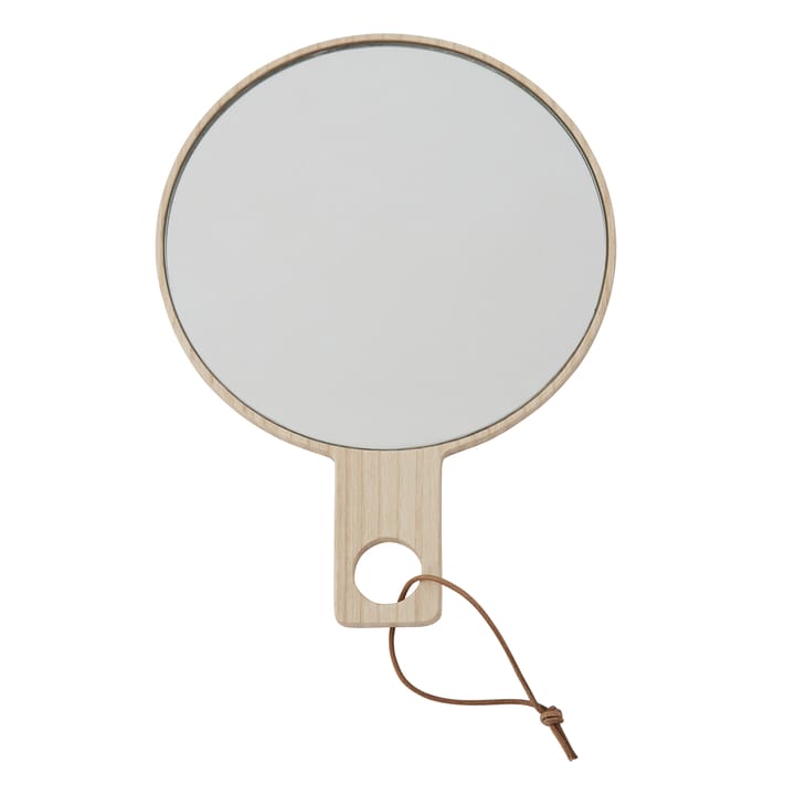 Miroir de main Ping pong - Frêne - OYOY