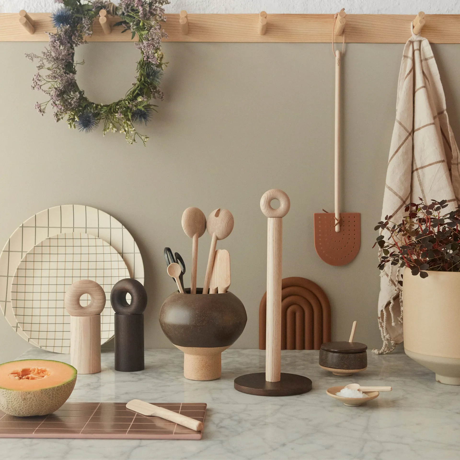 Moulin à épices Hoop, Nature OYOY