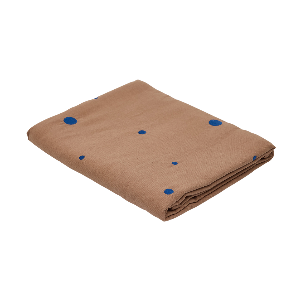 OYOY Nappe Nori 140x260 cm Terracotta-optic blue | Design Scandinave | Nappes | Marron