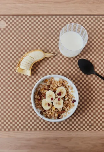 Napperon carré OYOY lot de 2 - Camel - OYOY