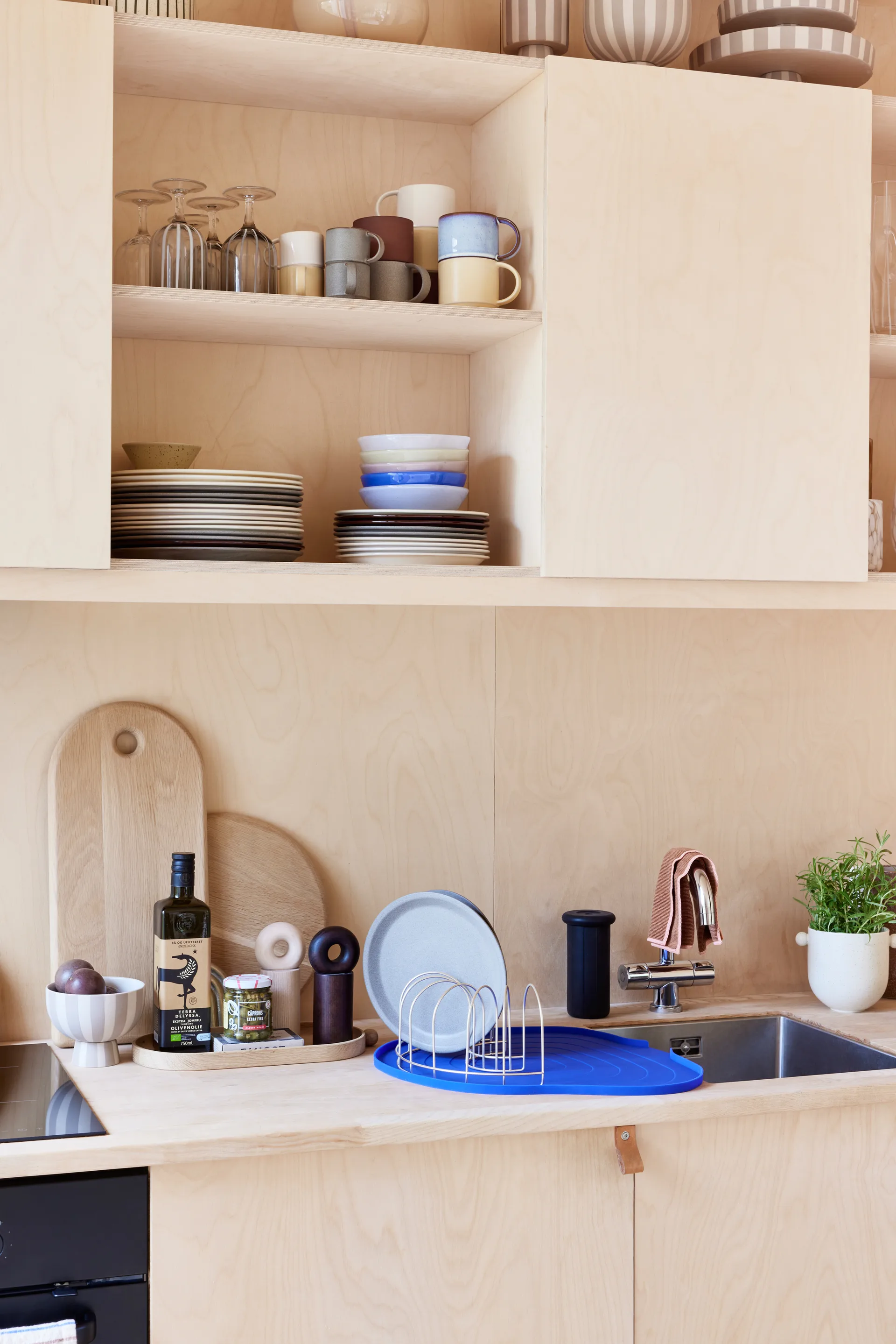 Pack de 2 assiettes Yuka Ø27 cm, Butter OYOY