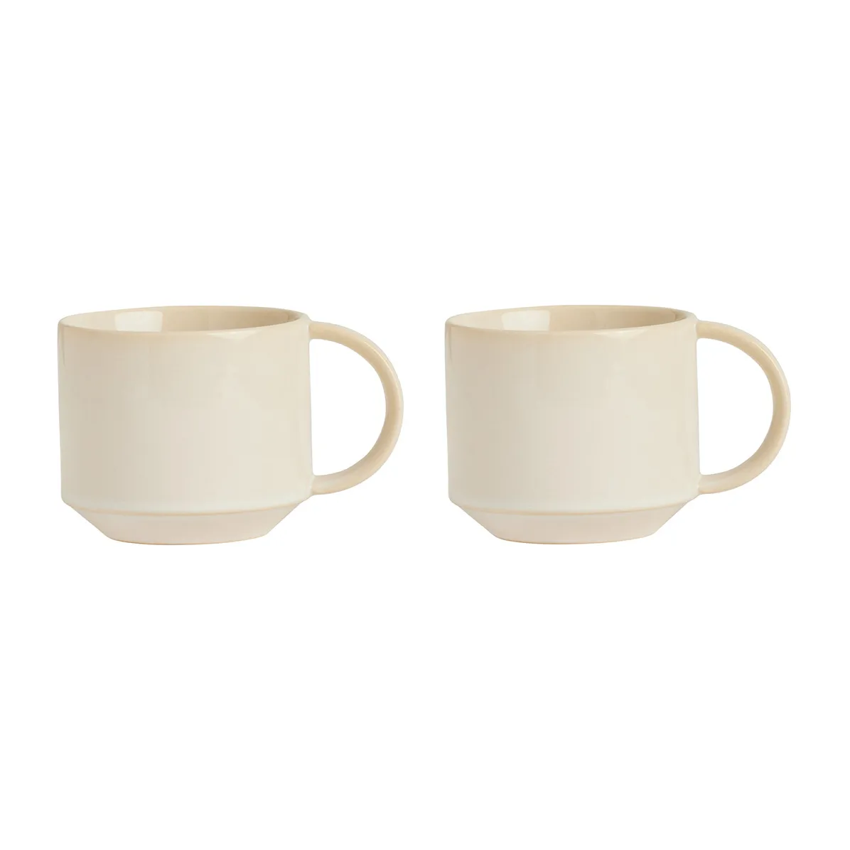 Pack de 2 tasses Yuka, Offwhite OYOY