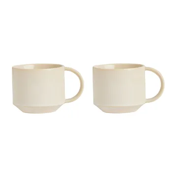 Pack de 2 tasses Yuka - Offwhite - OYOY