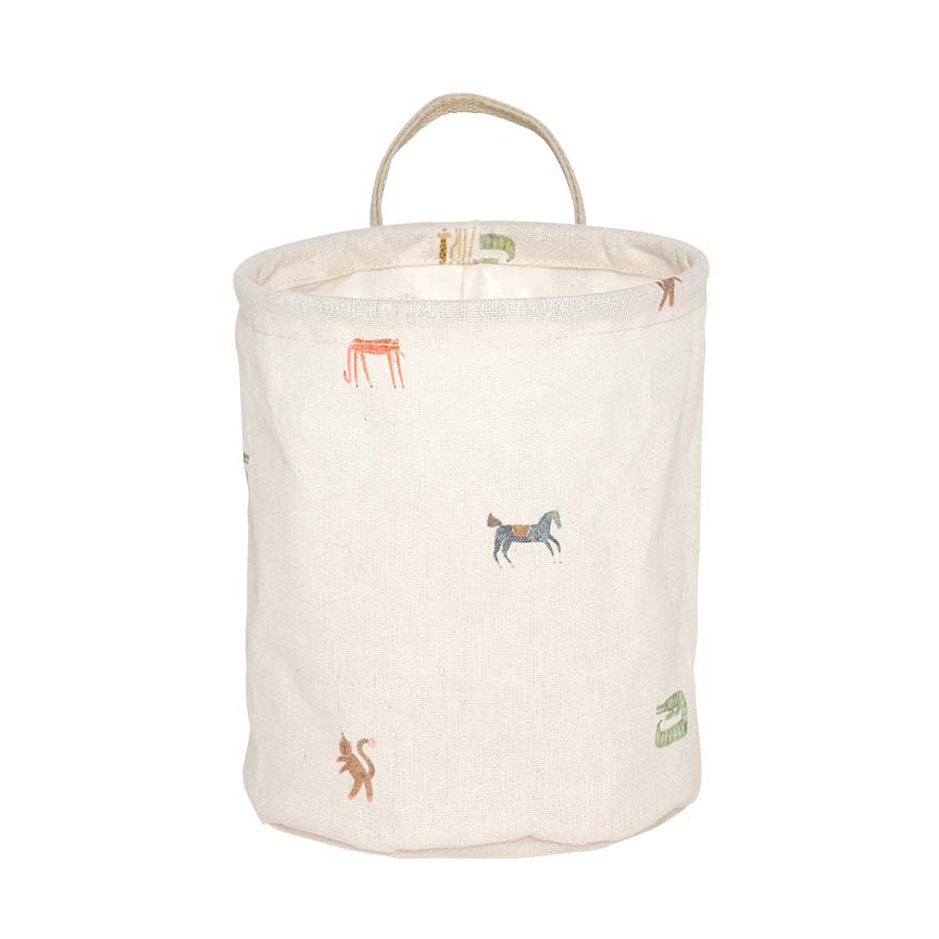 OYOY Panier à linge Moira de petite taille de 22 cm Multi