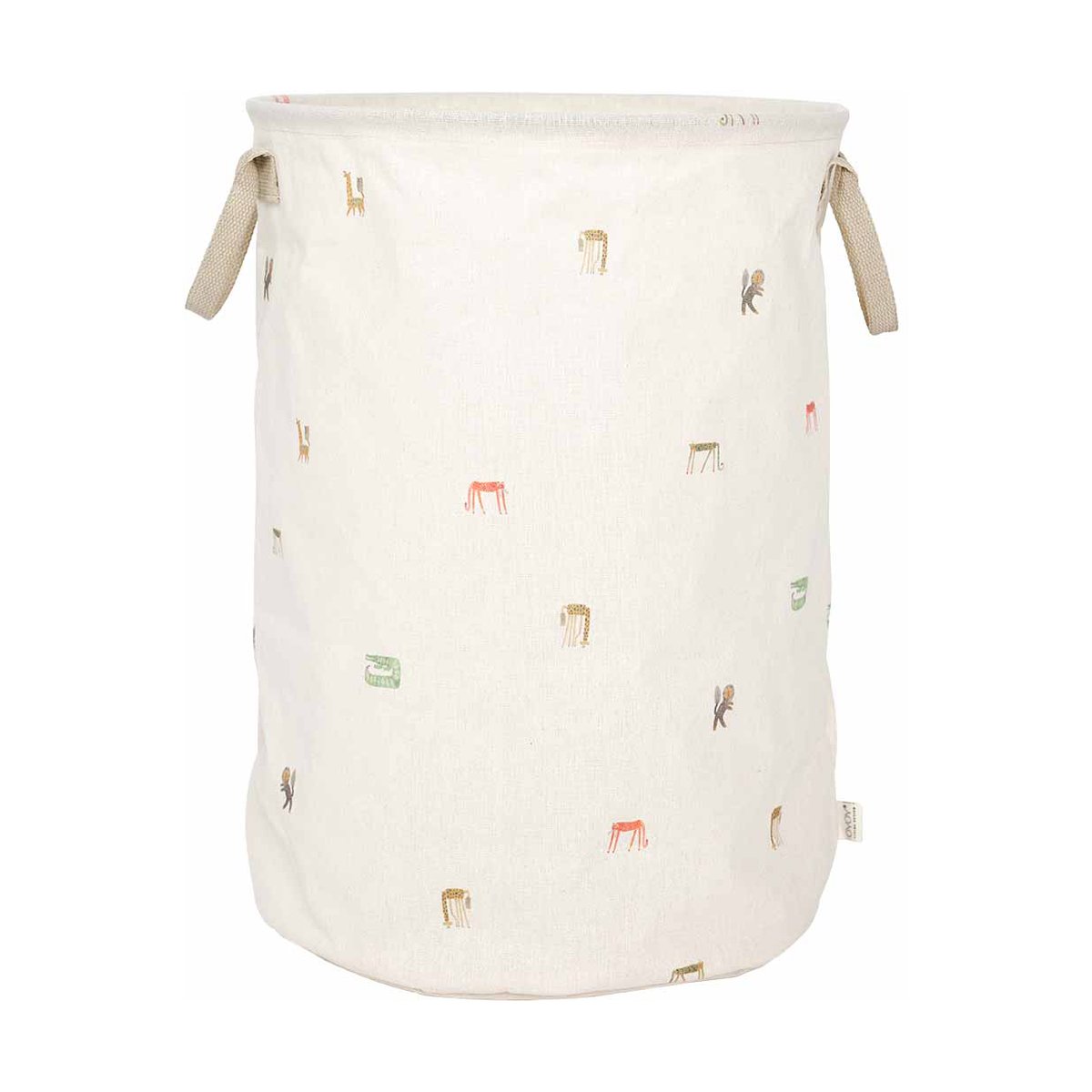 OYOY Panier à linge Moira, grand, de 54 cm Multi | Design Scandinave | Paniers à linge | Multi