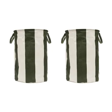 Panier de rangement Kara large Ø38x54 cm - Dark Green - OYOY