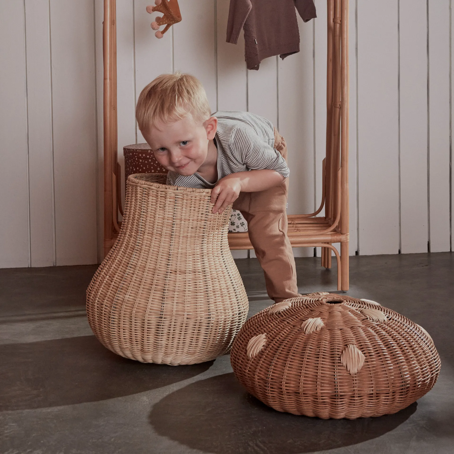 Panier Mushroom, Nature OYOY