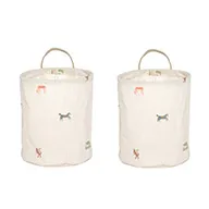 Paniers de rangement Moira small Ø18x22 cm 2 pièces, Multi OYOY